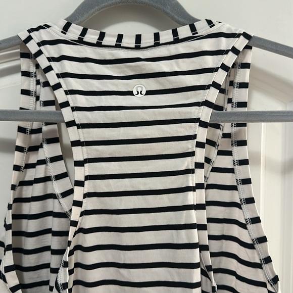 Lululemon Razorback Striped Tank - Picture 3 of 3